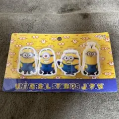 ミニオン◉クリップ 4個セット◉USJ◉新品