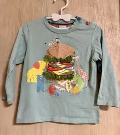 ポールスミス　アニマル柄長袖Tシャツ　90cm