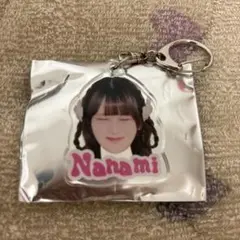 【匿名配送】pixelribbon 鹿野ななみ フェイスアクリルキーホルダー