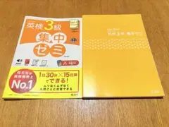 英検3級 集中ゼミ 旺文社