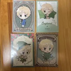 ヘタリア　アニメガ特典４点セット　イギリス