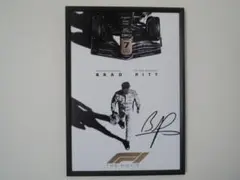 A4 額付き ポスター F1 エフワン Brad Pitt ブラッドピット 映画