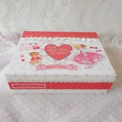 おすそ分けボックス　レトロガール　赤