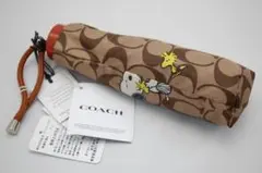 COACH X PEANUTS 折り畳み傘 スヌーピー コーチ