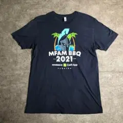 【ヴィンテージ】USイベント ナイトプリントTシャツ ZSM1 紺 古着