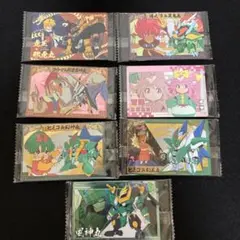 ワタルシリーズカードウエハース　スーパーレア＋レア＋ノーマル7枚セット