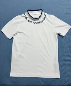 TIGORA ゴルフ　モックネックシャツ　半袖