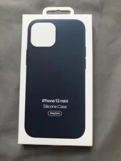 iPhone 13 mini シリコーンケース・アビスブルー 未開封純正