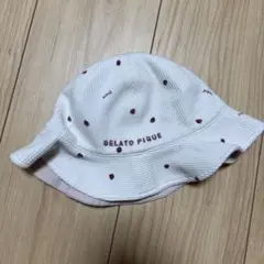 GELATO PIQUE ストロベリープリント ベビー帽子