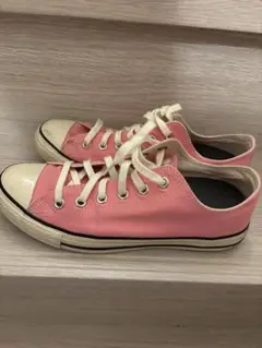 Converse ピンク ローカット スニーカー 26.5cm