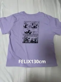 FELIX コミックTシャツ ラベンダー