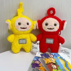 【匿名配送】テレタビーズ　デフォルメプチマスコット　２種セット