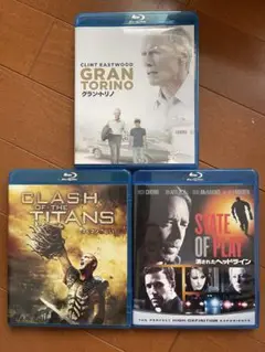 BD グラン・トリノ・タイタンの戦い・消されたヘッドライン　3作品セット