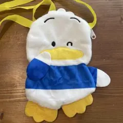 あひるのペックル はぴだんぶい ぬいぐるみポシェット ガチャ