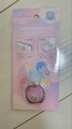 スマホリング ボーカロイド ボカロ 初音ミク ピンク