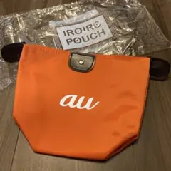 au IROIRO POUCH オレンジ