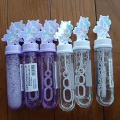 ユニコーン シャボン玉 6本セット