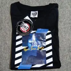 新品未使用　鬼滅の刃　猗窩座　Tシャツ　黒　ブラック　AKAZA　タグ付き