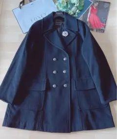 極美品!FOXEY カシミア100%コート 40 Rene フォクシー