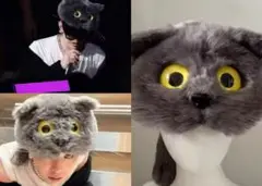G-DRAGON ジヨンモデル　キャット　被り物