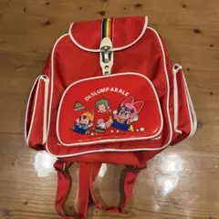 アラレちゃん リュックサック( 当時物 ) 昭和レトロ (新品、未