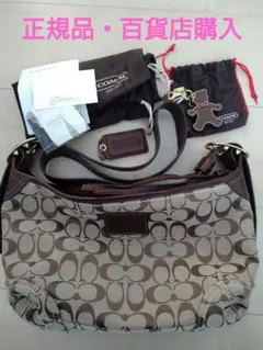 COACH コーチ ショルダーバッグ シグネチャー