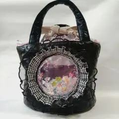 シャカシャカ 巾着 トート バッグ