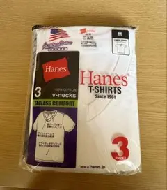 Hanes VネックTシャツ 3枚セット M 新品未開封