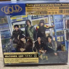 SixTONES GOLD 初回盤B アルバム