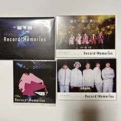嵐　Record of Memories ポストカード　シール