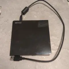 BUFFALO 外付けCD・DVDドライブ　DVSM-PL8U2-BKA