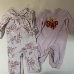 GAP ロンパース2点セット