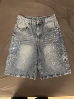 ハーフパンツ　八分丈パンツ