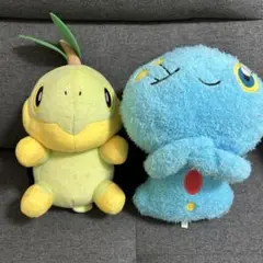 マナフィとナエトルぬいぐるみ2体セット