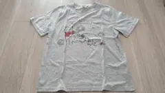 Disney Winnie the Pooh グレー 半袖Tシャツ M