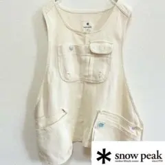 【完売品】SNOWPEAK スノーピーク 柔道オックスエプロン1 エクリュ