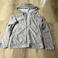 【美品】130cmラッシュガードグレー