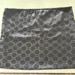 GGロゴ 巾着袋 約42cm x 13cm