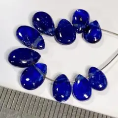 高品質＊ブルーサファイア＊スムースペアシェイプa153