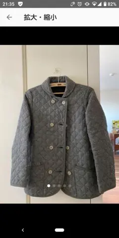 トラディショナルウェザーウエア⭐️グレー ジャケット コート