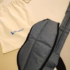 Mughart デニム風スリング 収納袋付き