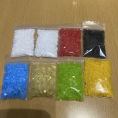 ペットボトルキャップ　7色　カット済み　80g