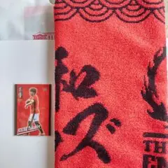 【3点セット】 浦和レッズ　マッチデーカード　ポスター　炎日タオル
