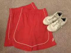 女子バスケットボールシューズ　GELHOOP25.0 バスケパンツ　アシックス