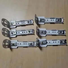 カーテンブラケット　6個セット　白【新品未使用】【最終価格】