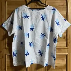 スタディオクリップ studio clip星刺繍ブラウス　スター難あり