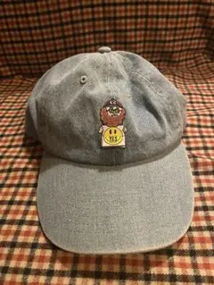 newhattan デニムキャップ刺繍付き