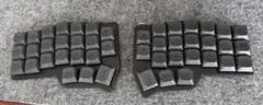 Corne v4 Cherry ロープロファイル chocolate