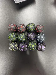 MTG サイコロ12個セット　※色ランダム