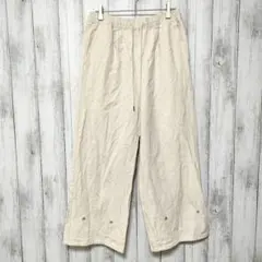 ルノンキュール　(F)　コットン イージーワイドパンツ　訳あり品